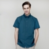short sleeve blackish green waiter shirt 